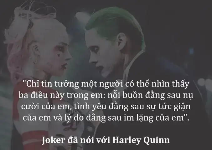 những câu nói của harley quinn