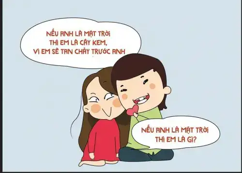câu nói thả thính người yêu