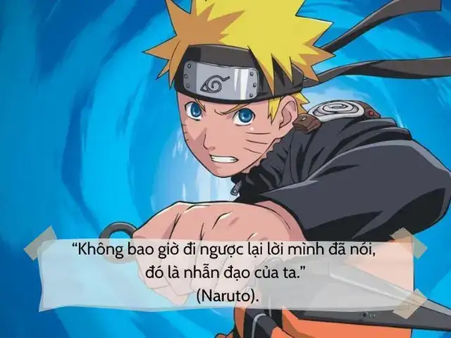 những câu nói hay trong naruto