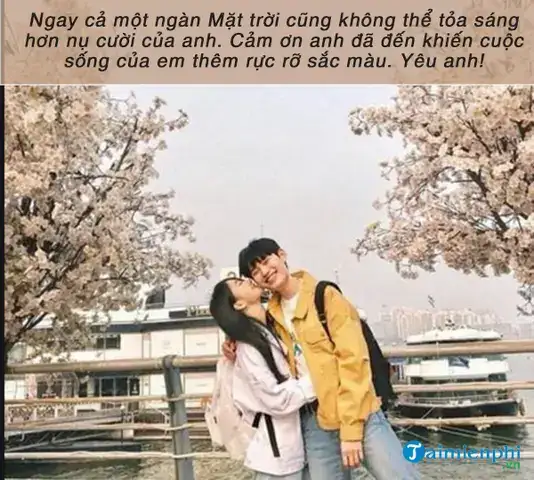 câu nói lãng mạn cho bạn trai