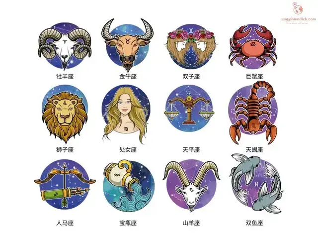 những câu nói hay về 12 cung hoàng đạo