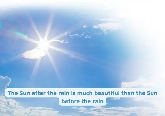 những câu nói sau cơn mưa trời lại sáng