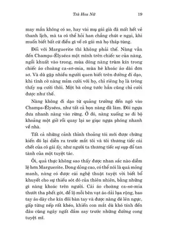 những câu nói hay trong trà hoa nữ