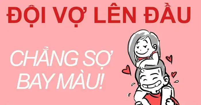 những câu nói sợ vợ hài hước