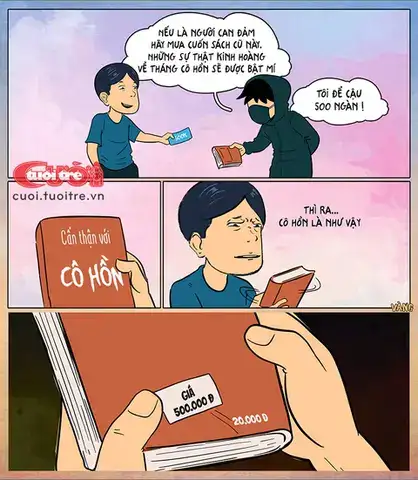 những câu nói hài hước về tháng cô hồn