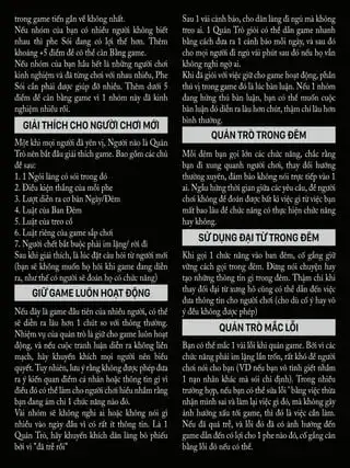 những câu nói hay trong ma sói