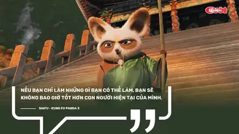 những câu nói hay trong kungfu panda