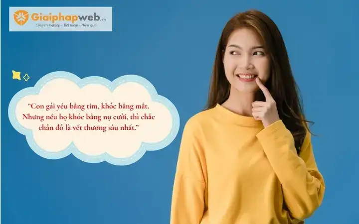 câu nói hay về nụ cười con gái