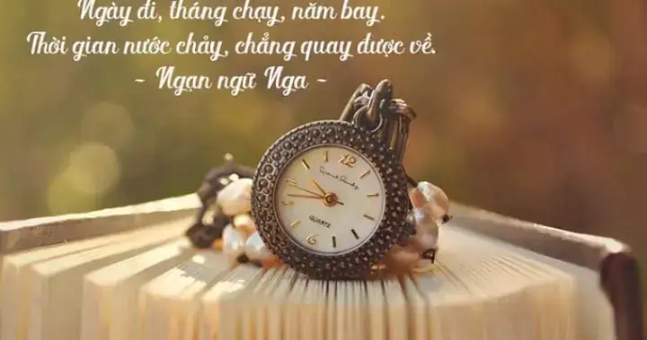 câu nói hay về thời gian trôi nhanh