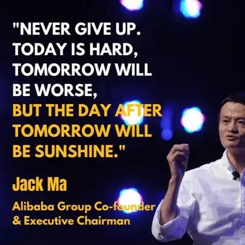 những câu nói của jack ma tiếng anh