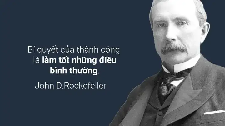 những câu nói hay của rockefeller