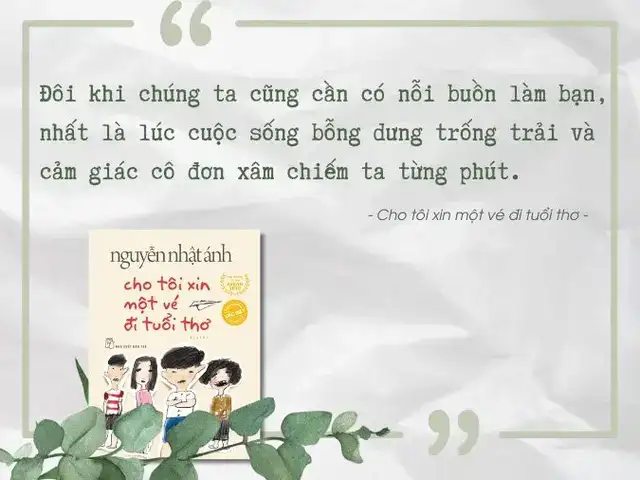 những câu nói hay của nguyễn nhật ánh