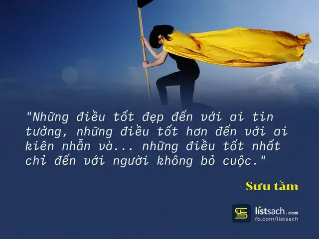 những câu nói hay về sự kiên trì cố gắng