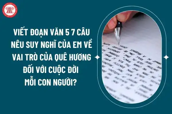 suy nghĩ của em về câu nói