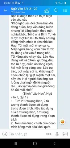 suy nghĩ của em về câu nói