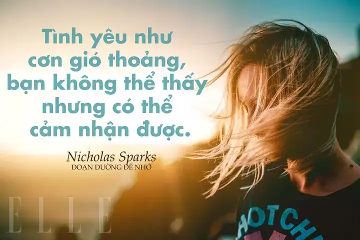 nicholas sparks những câu nói hay