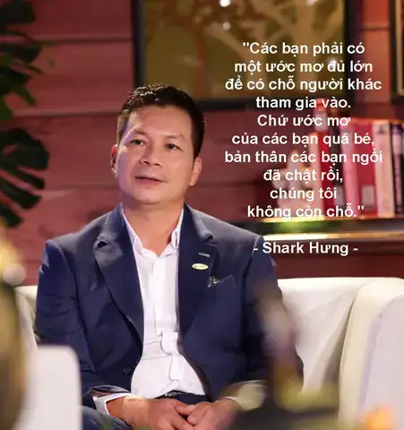 câu nói shark hưng