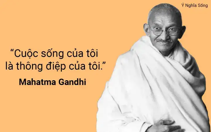câu nói của mahatma gandhi