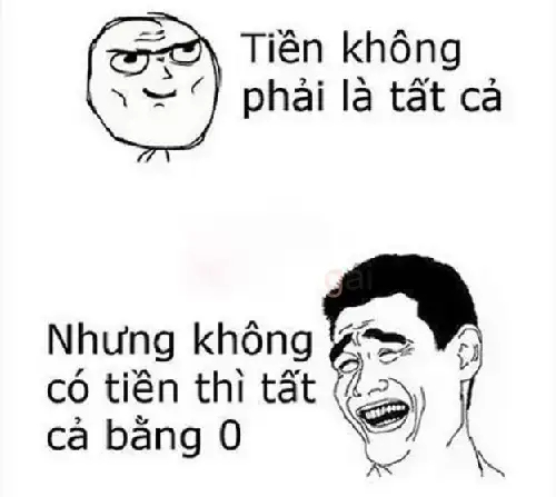 câu nói vui về tiền