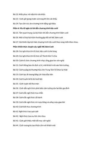 câu nói mc đám cưới