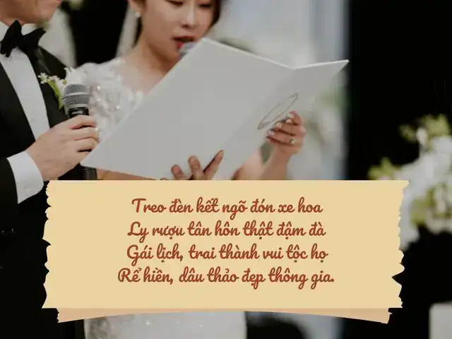 câu nói mc đám cưới