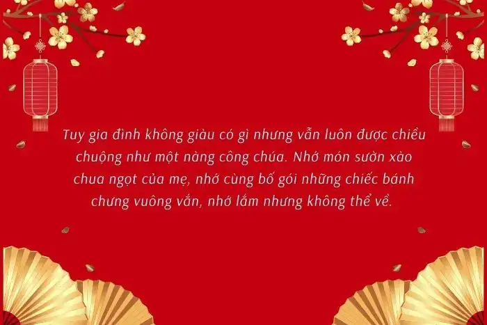 những câu nói hay về tết xa nhà