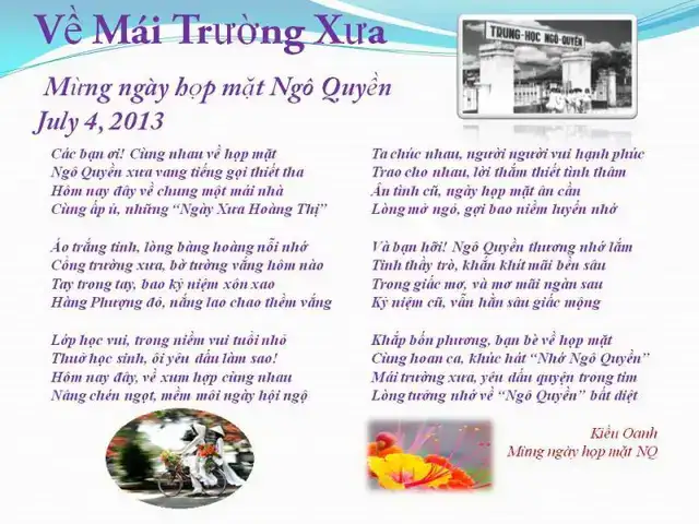 những câu nói hay về mái trường cấp 2