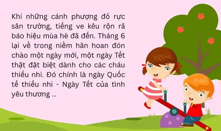 những câu nói hay về ngày quốc tế thiếu nhi