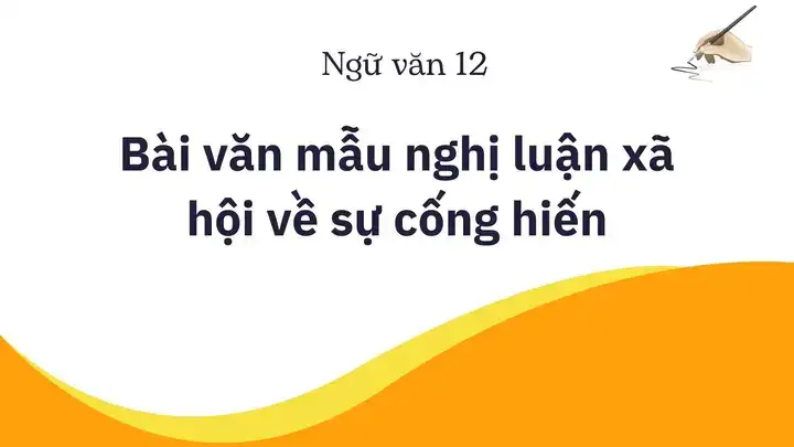 câu nói về sự cống hiến