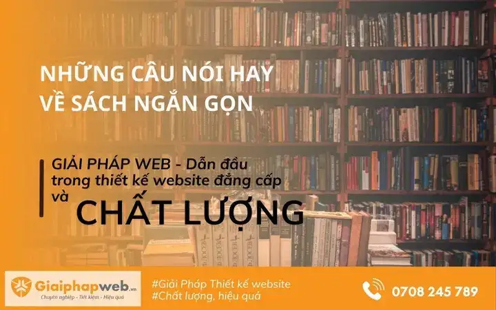 những câu nói hay về sách ngắn gọn
