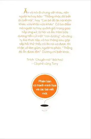 những câu nói hay trong cà phê cùng tony