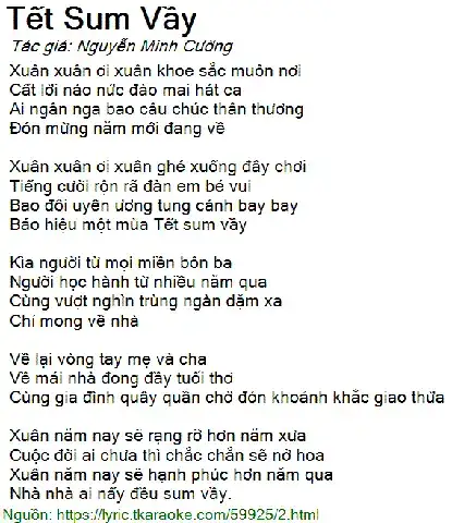 những câu nói hay về tết sum vầy