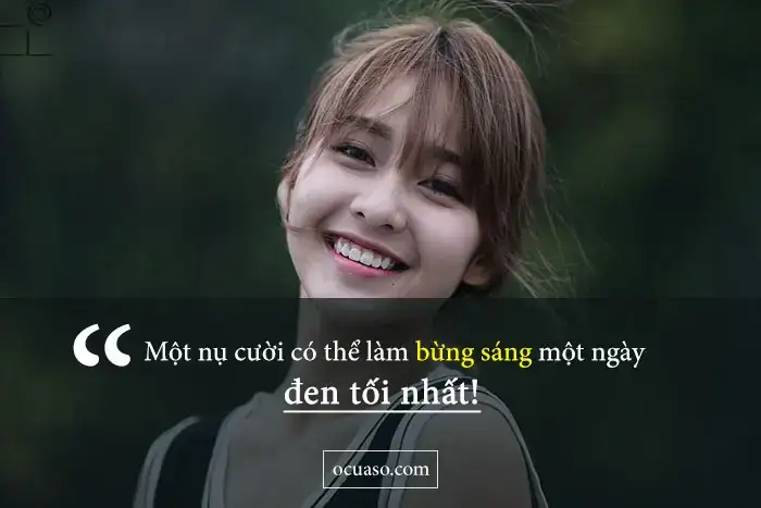 câu nói hay về nụ cười