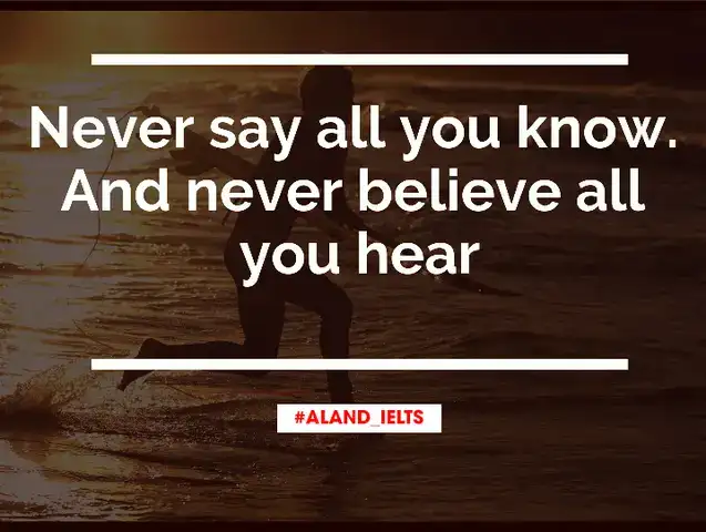 những câu nói tiếng anh hay về cuộc sống