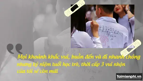 câu nói hay về cuối cấp 3