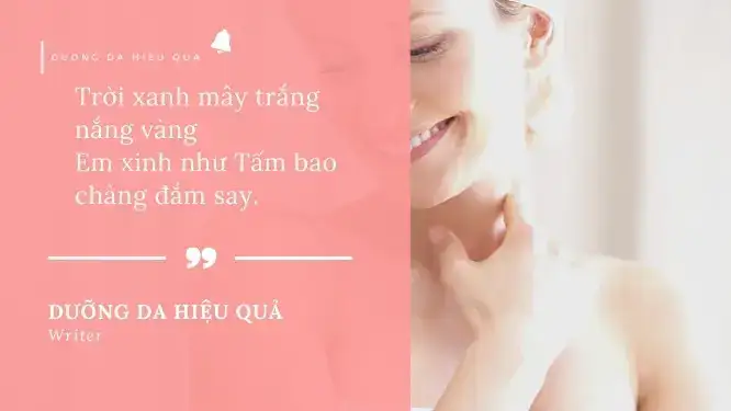 câu nói hay về làn da