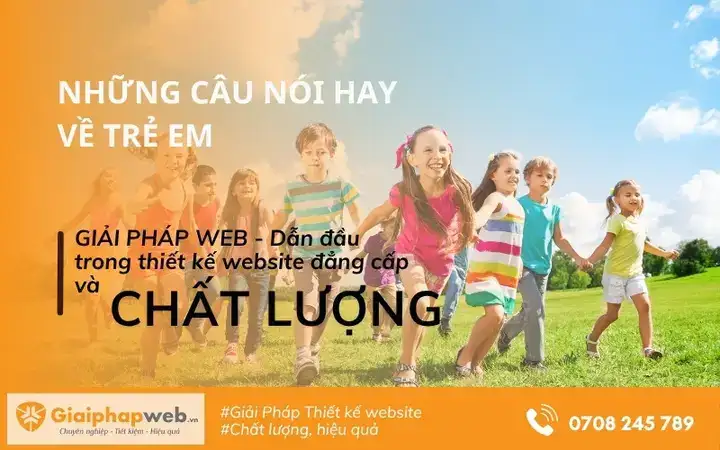 câu nói hay về trẻ em