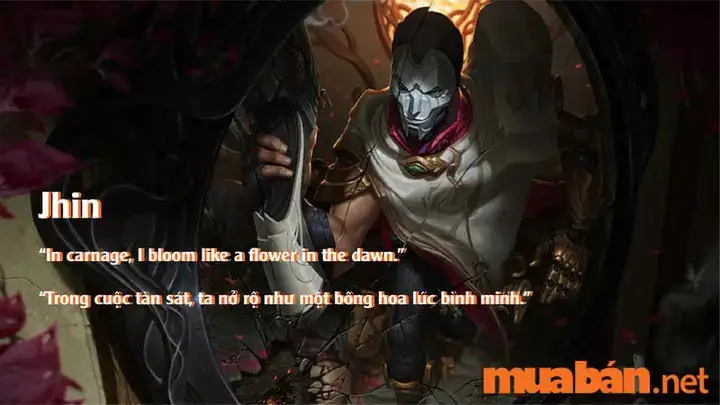 câu nói của jhin