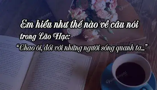 câu nói của ông giáo trong lão hạc