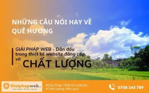 câu nói hay về gái quê