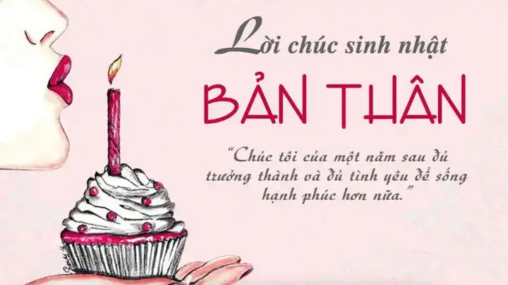 câu nói hay về sinh nhật của mình