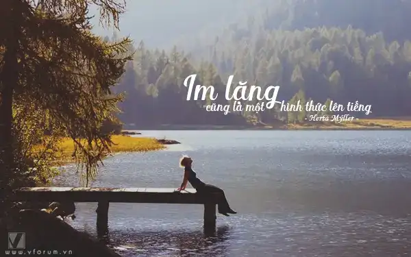 câu nói hay về sự im lặng trong tình yêu