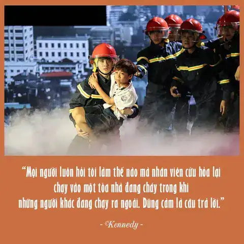những câu nói hay về lính cứu hỏa