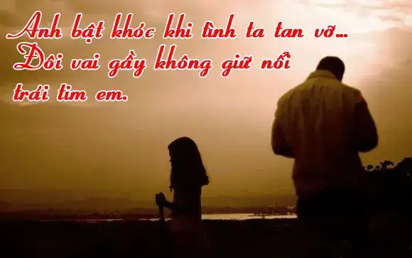 những câu nói buồn của con trai