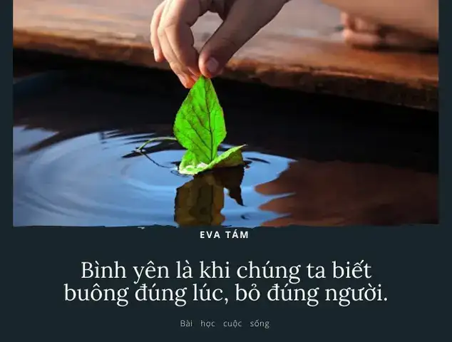 câu nói buông bỏ