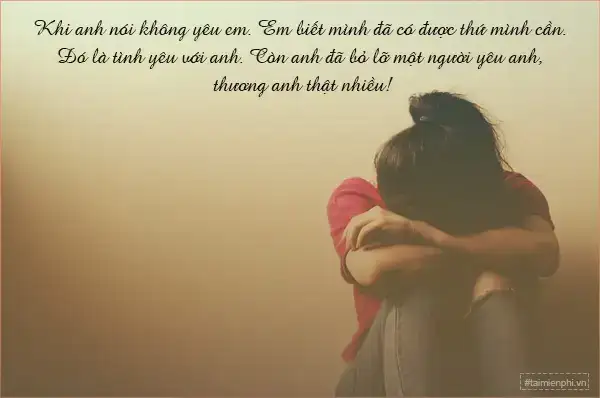 những câu nói chia tay rồi nước mắt