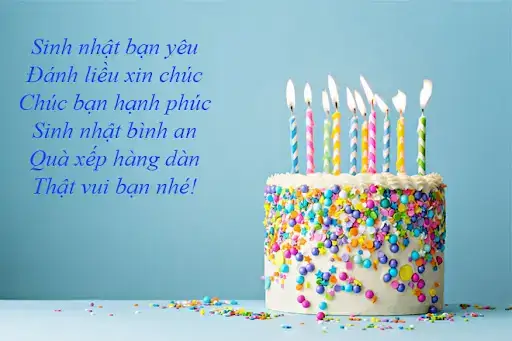 những câu nói chúc mừng sinh nhật bạn thân