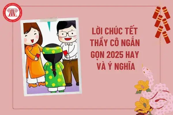 những câu nói chúc tết thầy cô