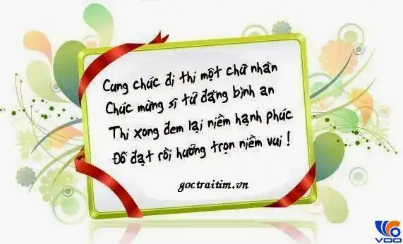 những câu nói chúc thi tốt
