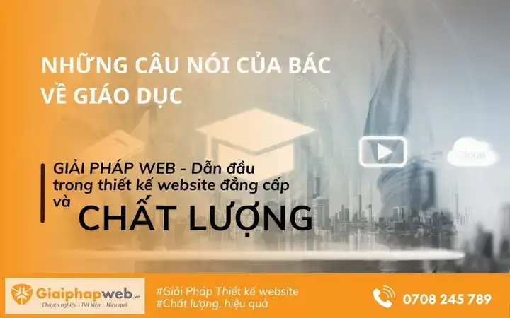 những câu nói của bác về giáo dục